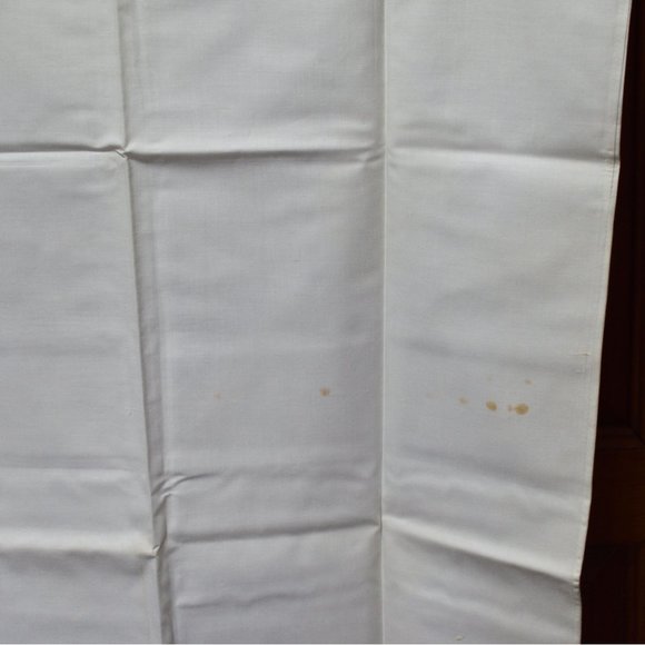 Vintage Lady Pepperell (2) White Lace Trimmed Pillow Cases 100% Cotton 42 x 38 - Picture 9 of 12